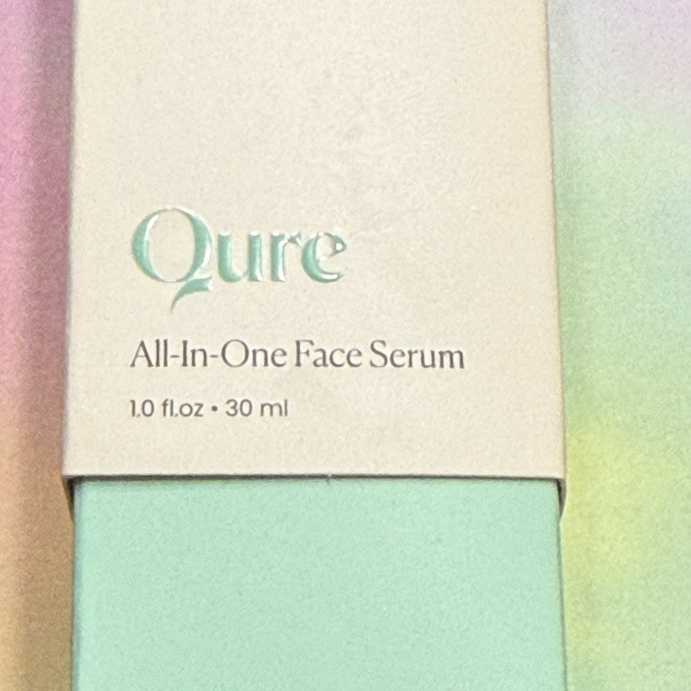 Qure 1oz All-In-One Face Serum - NEW IN SEALED BOX. - Picture 6 of 6